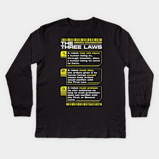 3 LAWS v2 Kids Long Sleeve T-Shirt